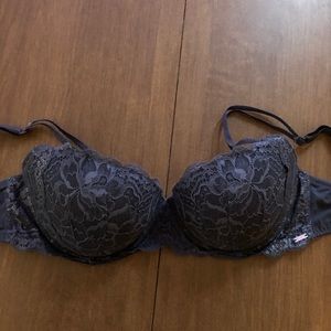 Pink date push up bra